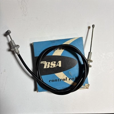 Cable de freno delantero NOS 68-8600 SLS BSA 500 650 A50 A65 1966 1967 OEM HECHO EN U.K Foto 1 de 4