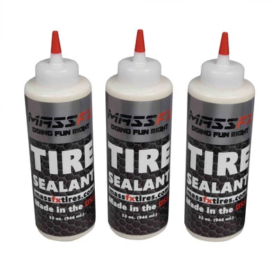 MASSFX Premium Flat Tire Sealant 32 oz - Prevents & Seals - Made in USA (3 pk) - Image 1 of 4