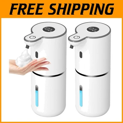 Long-Lasting Rechargeable Soap Dispenser duo - Image 1 of 4