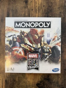 Monopoly Marvel 80 Jahre Brettspiel Hasbro Gaming Sealed Avengers Spaß - Bild 1 von 6