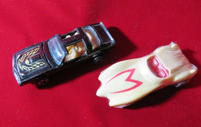 1979 Pontiac Trans Am Diecast Car used & Speed Racer Mach 5 Plastic Car New 1/64 - Image 1 of 4