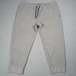 Polo Ralph Lauren Sweatpants Men Gray 3XB Pony Jogger Stretch Streetwear Gym - Picture 1 of 10