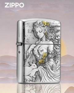 New Zippo oil Lighter Woman with box - Picture 1 of 7
