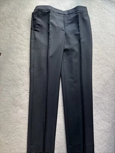 Stella McCartney Straight Leg Wool Mohair Mix Trousers Size 44 - Picture 1 of 4