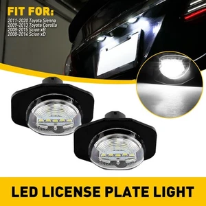 "SUPER BRIGHT"LED License Plate Light Lamp For Scion xB xD Toyota Sienna Corolla - Picture 1 of 12