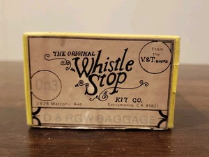 The Original Whistle Stop Kit Co. D & RGW Equipaje Pasajero En3 Tren Modelo Kit - Imagen 1 de 5