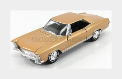 WELLY WE24072G BUICK - RIVIERA GRAN SPORT COUPE 1965 - GOLD MET - 1/24 - Immagine 1 di 2