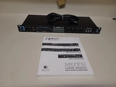 Digidesign MTP AV Midi Timepiece Mark Of The Unicorn With Operation Manual  - Image 1 of 4