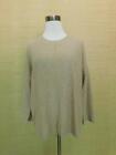 Madewell Northroad Wafflestitch Pullover Sweater Brown Gray H0779 XS