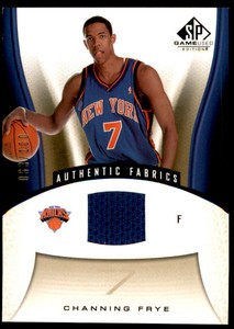 2006-07 SP Game Used Gold #167 Channing Frye Jersey /100