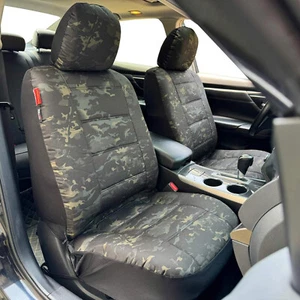 For Commander Dark Forest Camo Front Car Seat Covers Car Protector - Picture 1 of 5