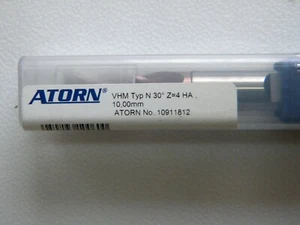 Fresa de eje VHM 8,0 x 70,0 x 22,0 mm de ATORN, 4 dientes - Imagen 1 de 3