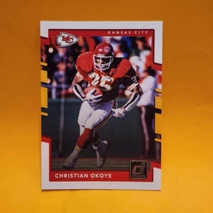 2017 Panini Donruss #98 Christian Okoye Kansas City Chiefs Football Karte - Bild 1 von 2
