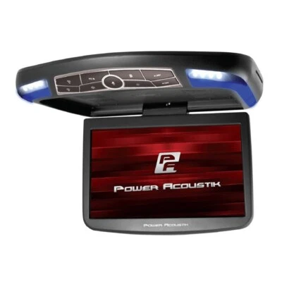 POWER ACOUSTIK PMD130H 13" LCD Overhead Flip Down DVD Player Android Mobile Link