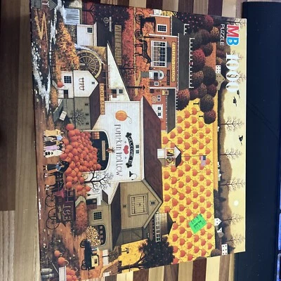 Charles Wysocki Puzzle Pumpkin Hollow  - Image 1 of 2