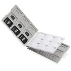 ELECOM memory card case SD case plastic SD18 sheet + microSD18 Holds White  NEW