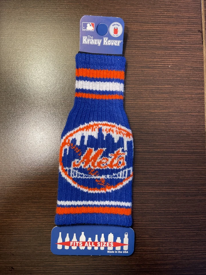 MLB New York Mets The Krazy Kolder Koozie Drink Cover Bottles And Cans