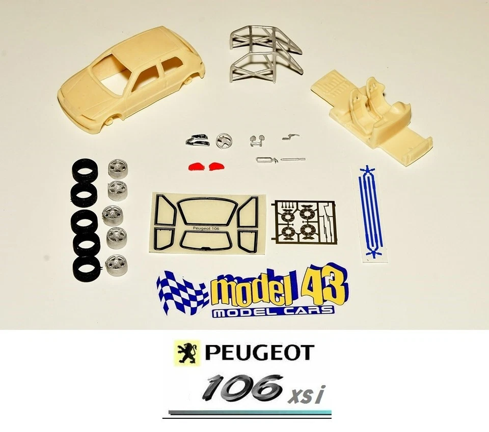 1/43  PEUGEOT  106 XSI  -   KIT MONTAGGIO - - Immagine 1 di 1