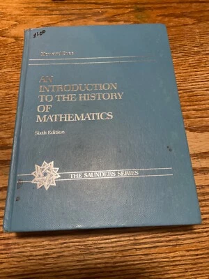An Introduction to the History of Mathematics Howard Eves Hardcover  - Image 1 of 4