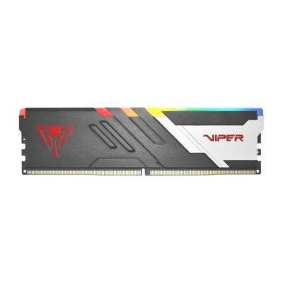 Patriot Viper Venom RGB 16GB 32GB DDR5 5200 5600 6000 UDIMM XMP 3.0/EXPO PC RAM - Image 1 of 4