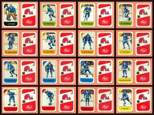 1982-83 Post Cereal Quebec Nordiques Stastny NHL Hockey Mini Card Set of 16