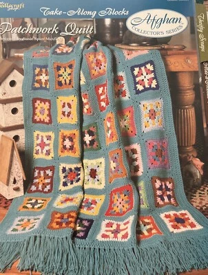 CROCHET Afghan Collector’s Series ~ “Patchwork Quilt Afghan” ~ PATTERN ~ - Image 1 of 2