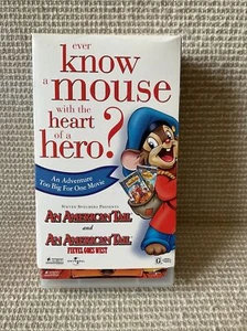 VTG An American Tail & Fievel Goes West Special Edition Box Set of 2 VHS Tapes - Picture 1 of 7