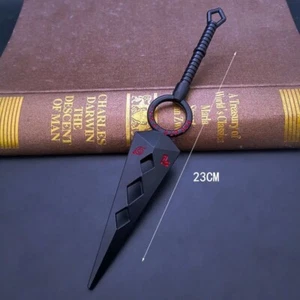 Naruto Kunai ZincAlloy Metal For Cosplay Shinobi Accessories Anime Manga Weapon - Picture 1 of 9