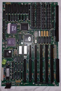 Opti i80386SX-25mhz Mainboard Cyrix 25 Cooproc 8mram - Bild 1 von 13