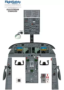 Gulfstream G500/G550 Cockpit Poster 24in x 36in - Picture 1 of 6