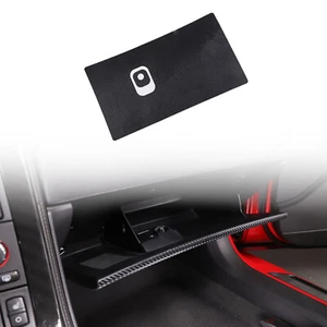 Para Corvette C6 2005-2013 Guantera Borde Adhesivo Calcomanía PVC Fibra de Carbono - Imagen 1 de 13