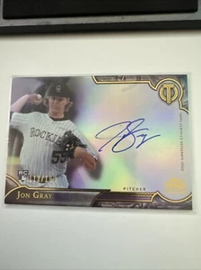 2016 Topps Tribute Rookie Autograph #TA-JGR Jon Gray Rockies /199 - Picture 1 of 2