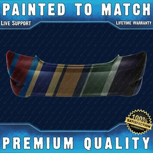 NEW Painted To Match Rear Bumper Cover for 2012-2017 Hyundai Accent Sedan 12-17 - Picture 1 of 11