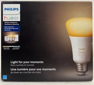 Philips Hue White Ambiance Base Lumen (60W) Smart Button Starter Kit (553925) - Picture 1 of 3