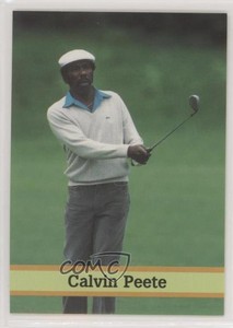1993 Fax Pax Famous Golfers Calvin Peete #35