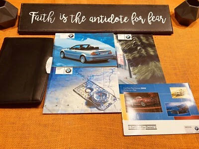 BMW Serie 3 325CI 330CI 2003 convertible manual del propietario + navegación BK 325 330 Foto 1 de 4