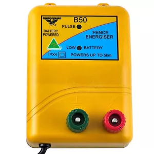 Thunderbird 5km 12v Battery Electric Fence Energiser | B-50 - Picture 1 of 6