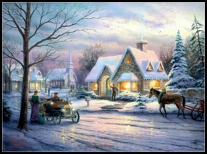 Memories of Christmas - Chart Needlework Crafts Counted Cross Stitch Patterns   - Picture 1 of 2