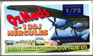OzMods 1/72 Lockheed C-130j Hercules MOTORGONDEL KORREKTURKIT - Bild 1 von 2