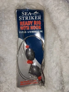 Sea Striker RRH112-2 Egg Lead Ready Rig 1-1/2oz 1/0 Haken 2 pro Packung - Bild 1 von 5