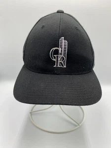 Colorado Rockies Snapback Hat Cap Black - Picture 1 of 5