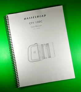 User Manual for Hasselblad 907x CFV 100C Camera, 143 Pages With Clear Covers! - Picture 1 of 1