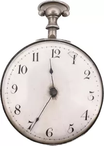 Antiguo Reloj de Bolsillo James ORieley Dublin Verge Fusee Plata Esterlina Par Estuche - Imagen 1 de 7