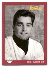 John Burkett 1991 Studio #253 San Francisco Giants BASEBALL