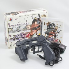 PS3 TIME CRISIS 4 with Guncon3 Gun Controller Boxed BLJS 10010 Playstation 2789