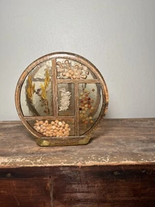 Porta tovaglioli vintage Gamut Designs lucite acrilico vomito arte - porta cerchio - Foto 1 di 9