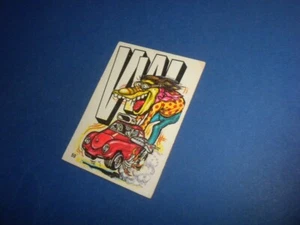ODD RODS Donruss sticker #59 Odder/Fantastic 1969-1973 VW - Picture 1 of 5