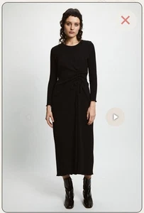 Rita Row “Evans” Fitted Dress w/ Gathered Detail - 100% Cotton - Size: Small - Picture 1 of 7