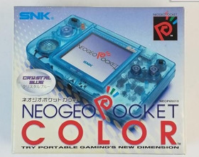 SNK Neo Geo Pocket Color Crystal Blue Handheld Console Boxed NEOP65110 Japan