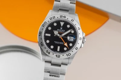 Rolex Explorer II Automatik Edelstahl Herrenuhr Ref. 226570 Box & Papiere 2024 - Bild 1 von 4